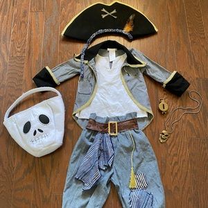 Pottery Barn Kids Pirate Costume 3T